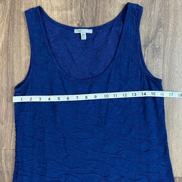 Horny Toad Women's Samba Wave Navy Tank Dress Sz M - Picture 8 of 11